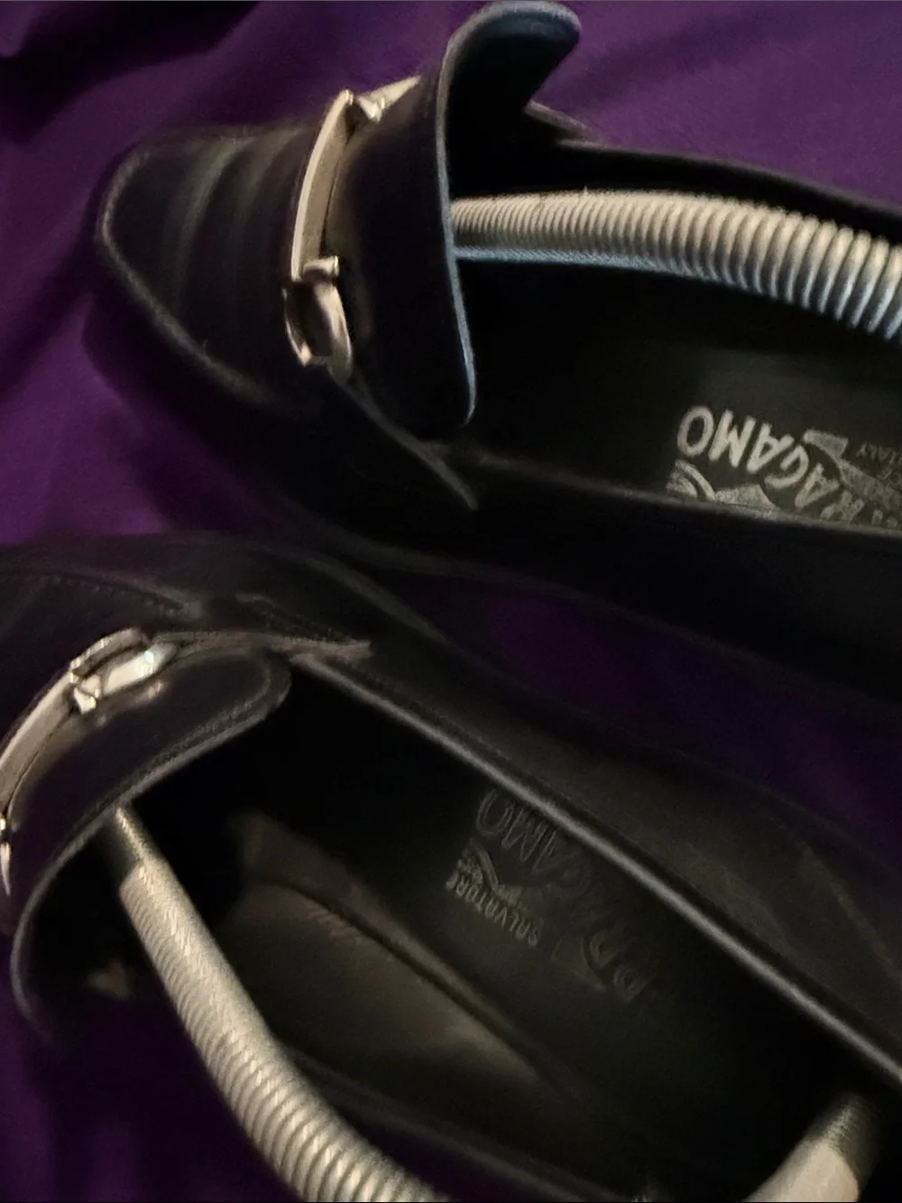 Salvatore Ferragamo refined or stitching